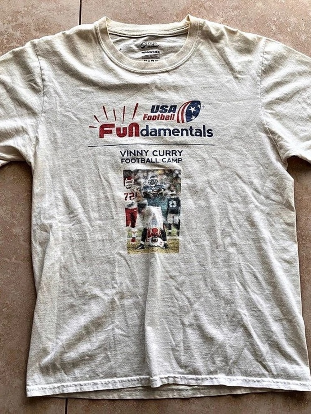 Vinny Curry Football Camp USA Football FUNdamentals T-Shirt